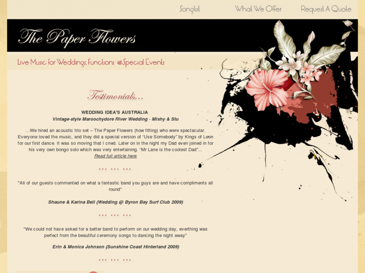 www.thepaperflowers.com