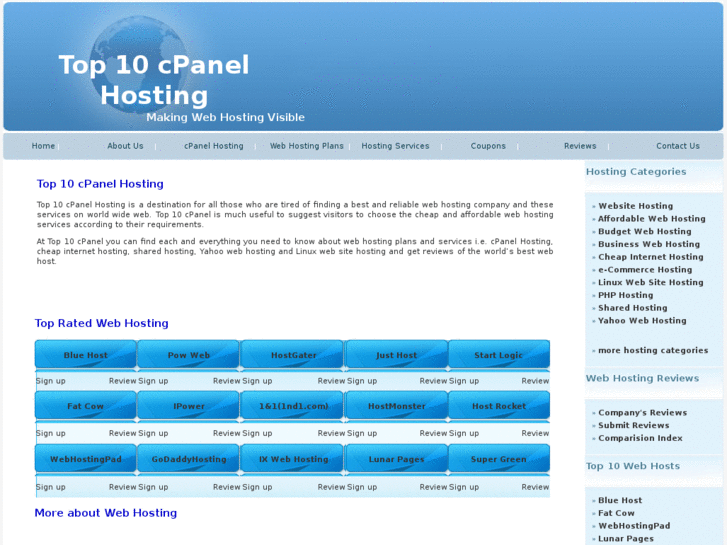 www.top-10-cpanel-hosting.com