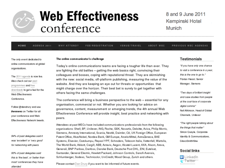 www.webeffectivenessconference.com