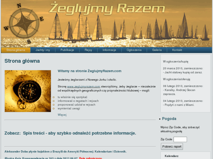 www.zeglujmyrazem.com