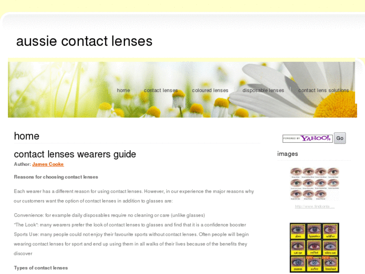 www.aussiecontactlenses.info