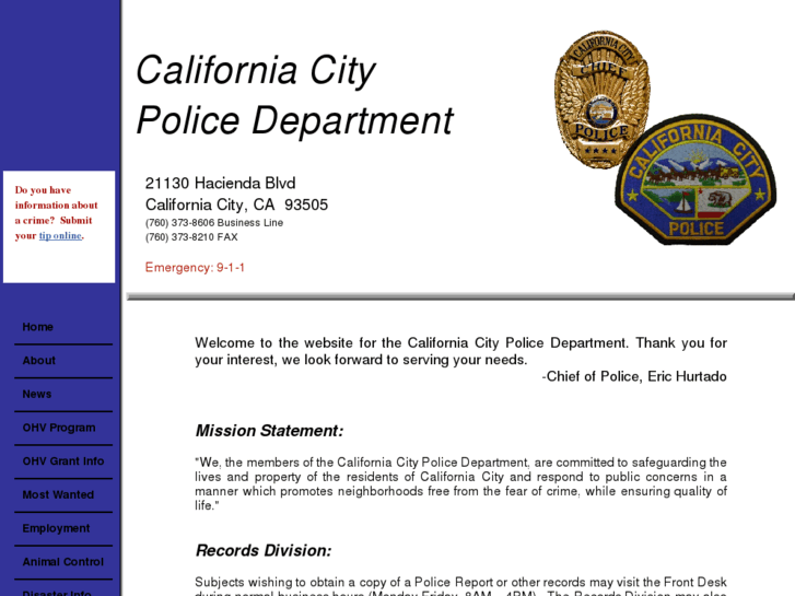 www.calcitypd.org