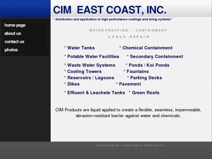 www.cimeastcoastinc.com