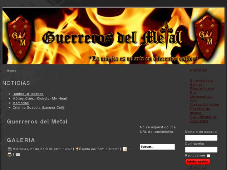 www.guerrerosdelmetalmex.com