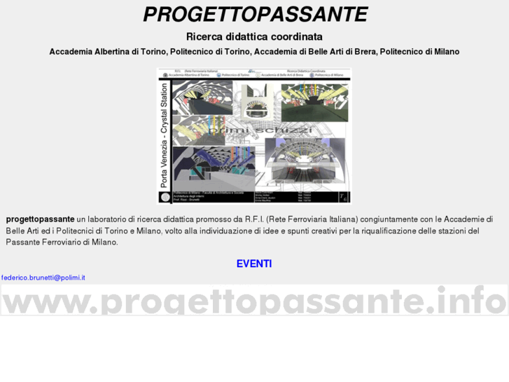 www.progettopassante.info