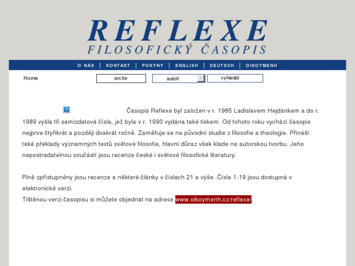 www.reflexe.cz