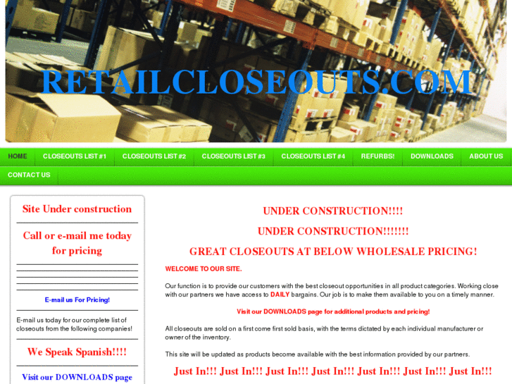 www.retailcloseouts.com