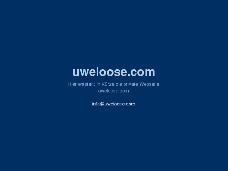 www.uweloose.com