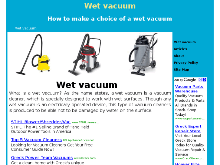 www.wetvacuum.org