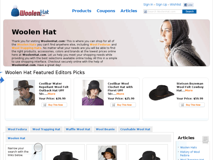 www.woolenhat.com