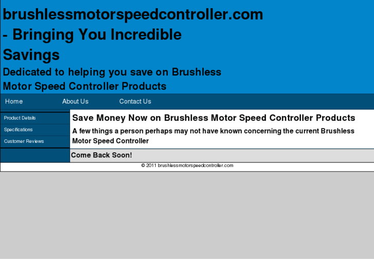 www.brushlessmotorspeedcontroller.com