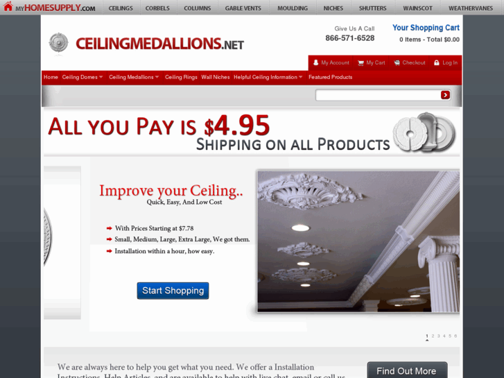 www.ceilingmedallions.net