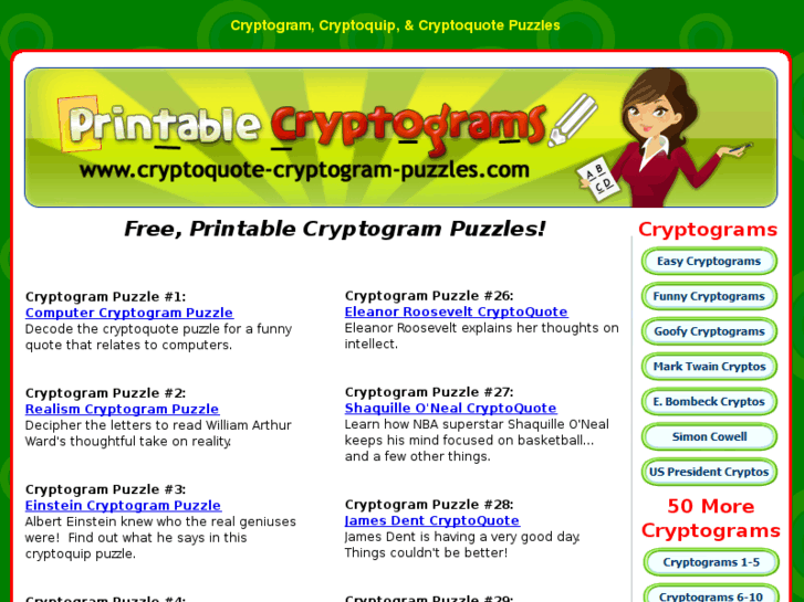 www.cryptoquote-cryptogram-puzzles.com