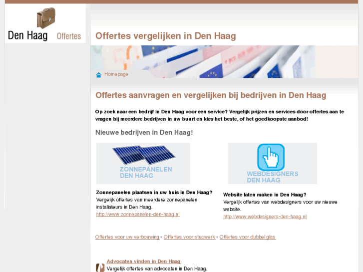 www.denhaagoffertes.nl