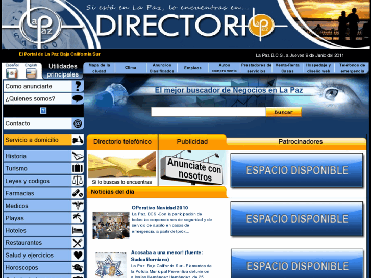 www.directoriolapaz.com.mx