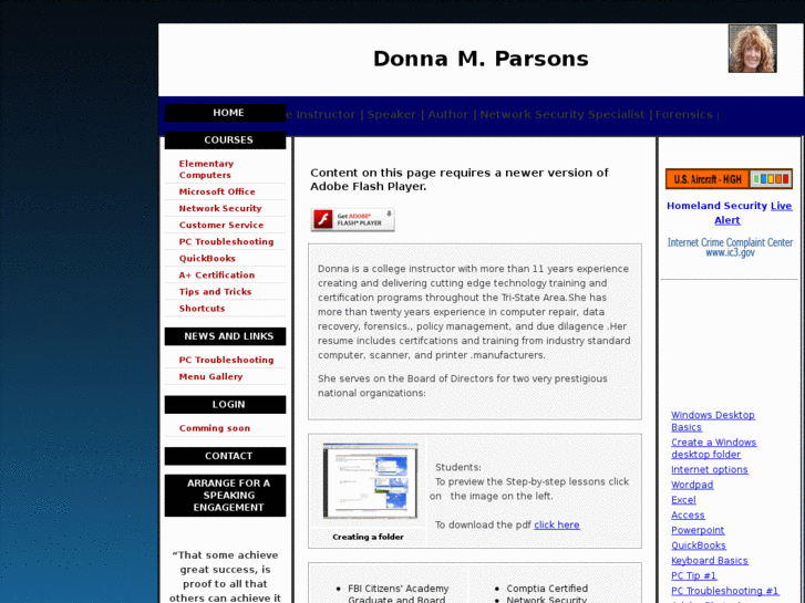 www.donnamparsons.com