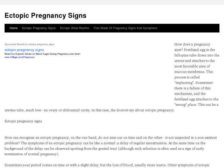 www.ectopicpregnancysigns.com