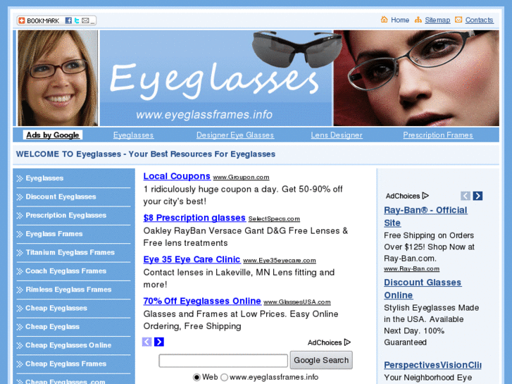 www.eyeglassframes.info