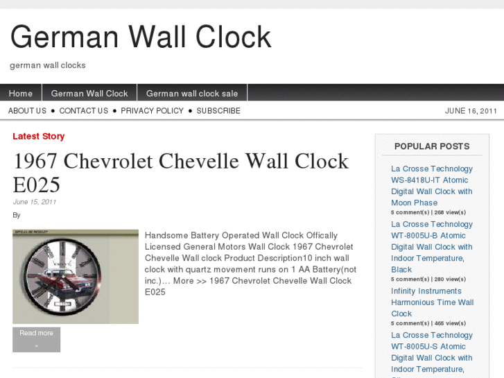 www.germanwallclock.com