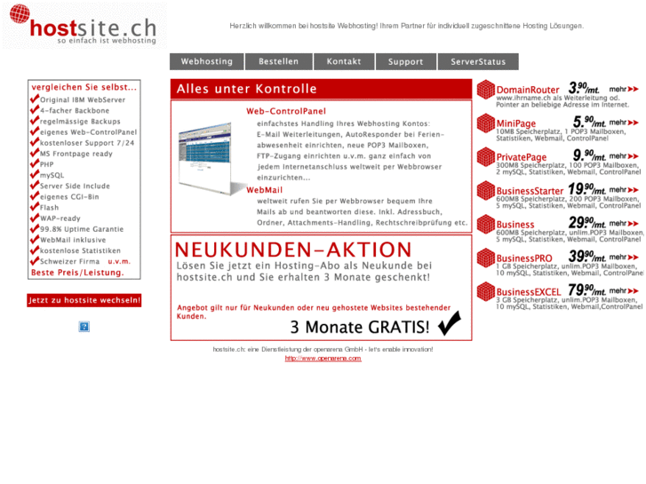 www.hostsite.ch