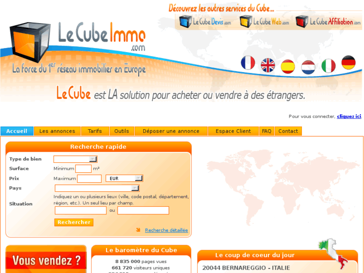 www.lecube-annonce.com