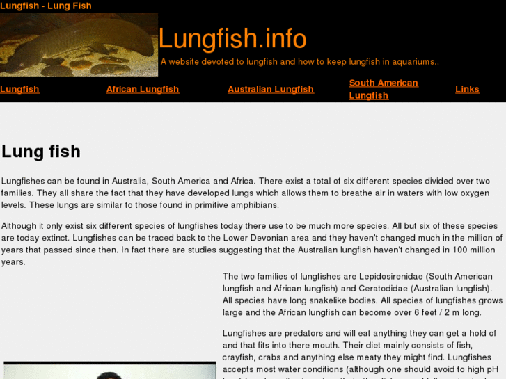 www.lungfish.info