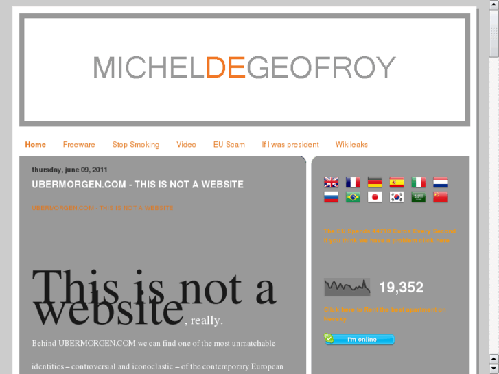 www.micheldegeofroy.com