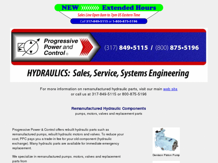 www.remanufactured-hydraulic-parts.com