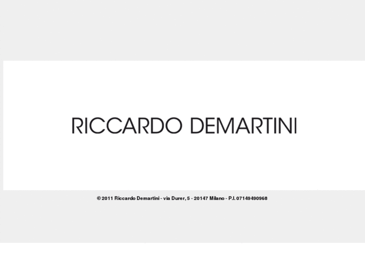 www.riccardodemartini.com