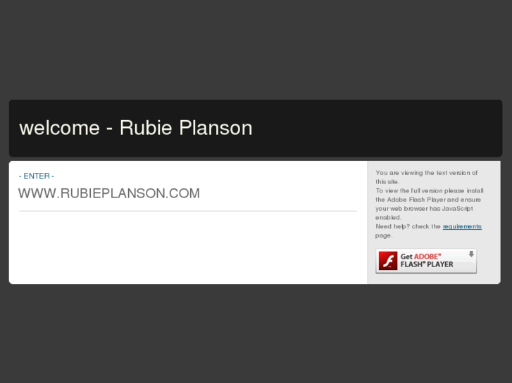 www.rubieplanson.com