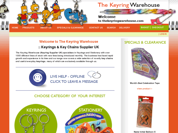 www.thekeyringwarehouse.com