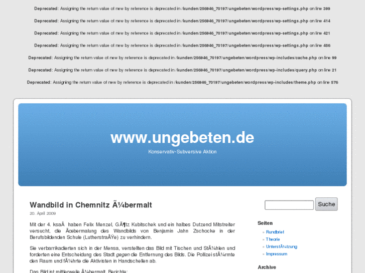 www.ungebeten.de