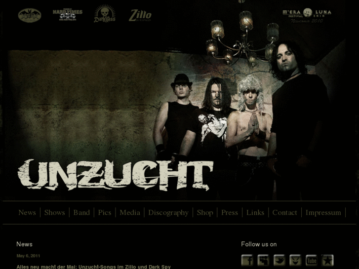 www.unzucht-music.com