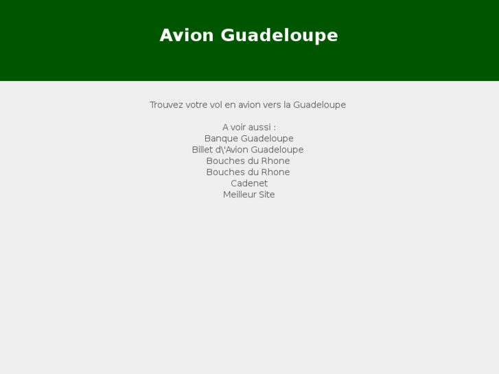 www.avionguadeloupe.com