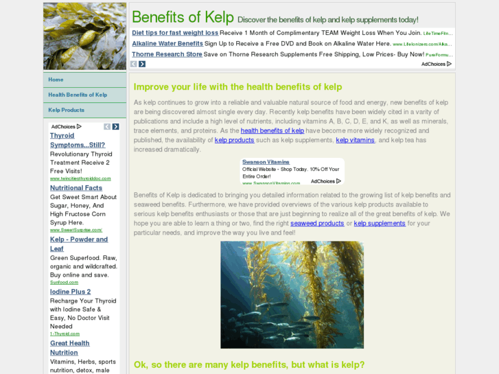 www.benefitsofkelp.com