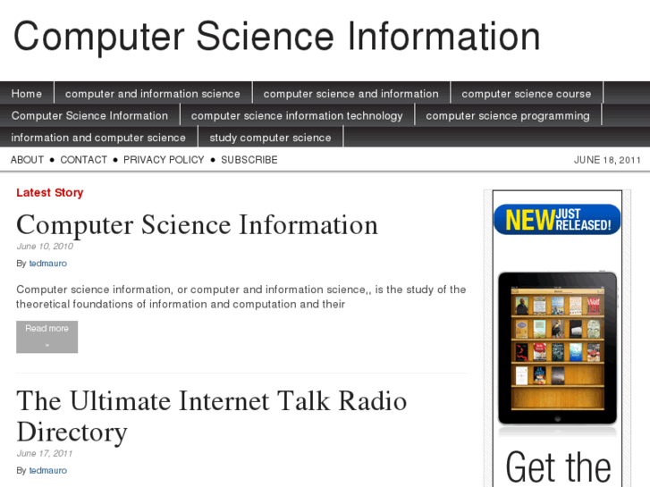 www.computerscienceinformation.org