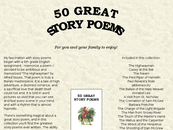 www.greatstorypoems.com