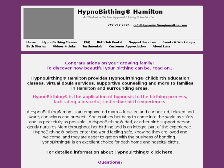 www.hypnobirthinghamilton.com