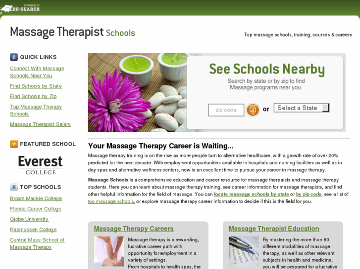 www.massagetherapistschools.net