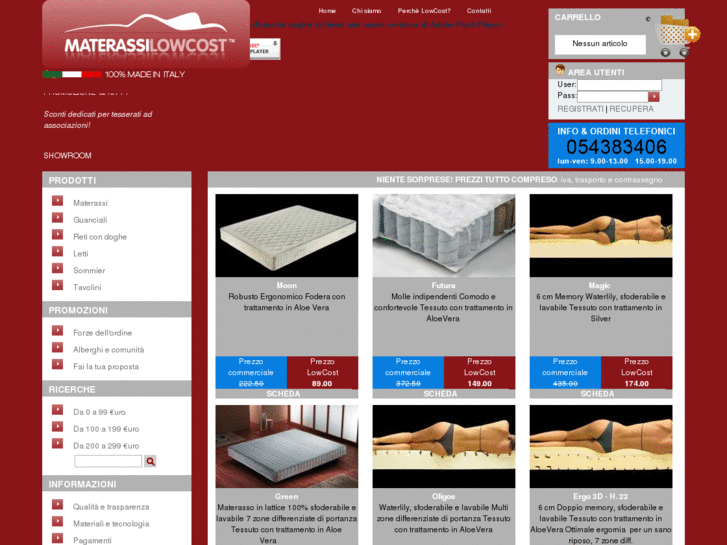 www.materassilowcost.com