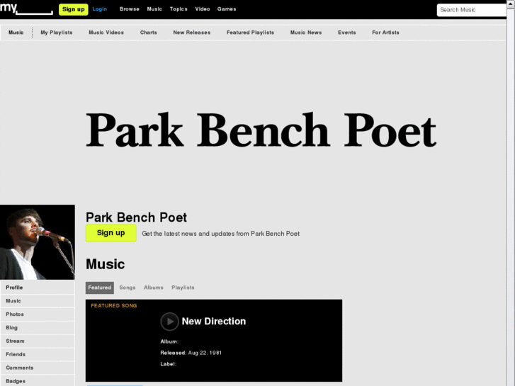 www.parkbenchpoet.com