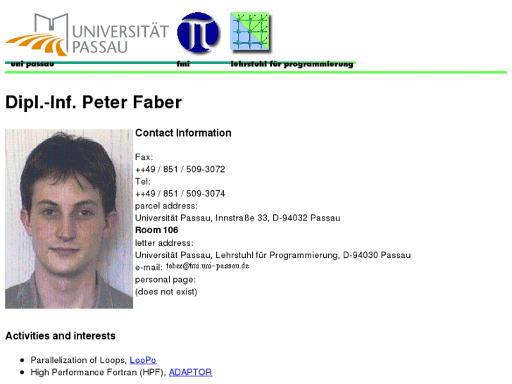 www.peterfaber.net