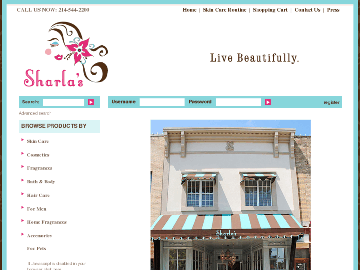 www.sharlas.com