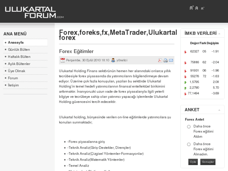 www.ulukartalforeks.com