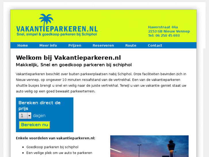 www.vakantieparkeren.nl
