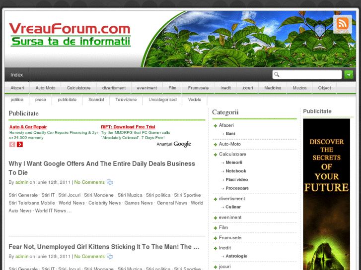 www.vreauforum.com