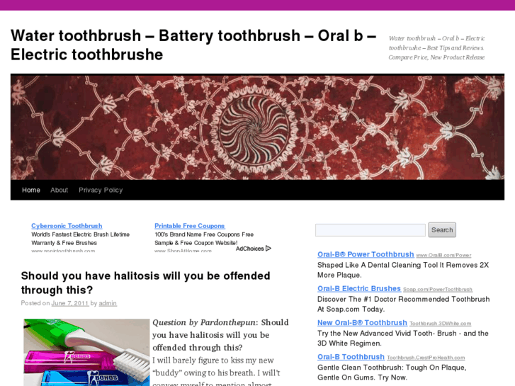 www.watertoothbrush.com