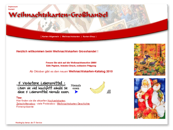 www.weihnachtskarten-grosshandel.de