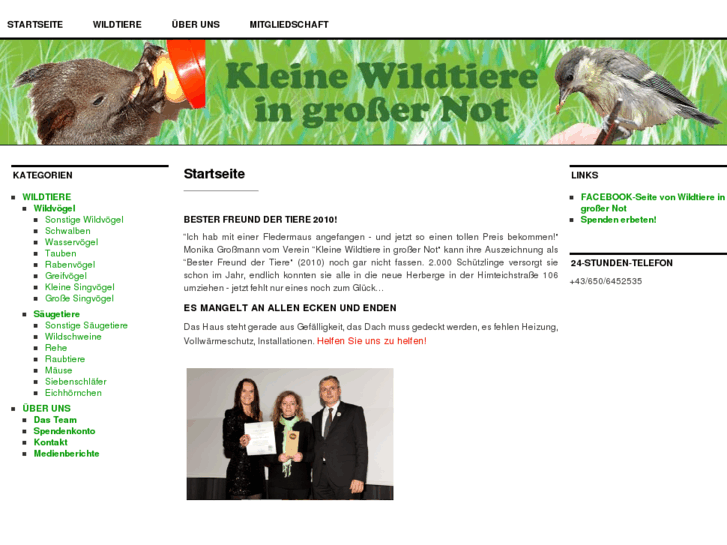 www.wildtiere-in-not.at