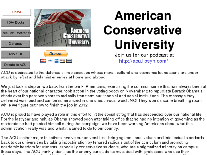 www.americanconservativeuniversity.com